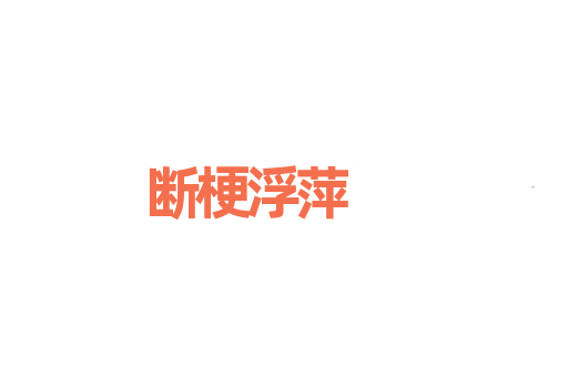 断梗浮萍